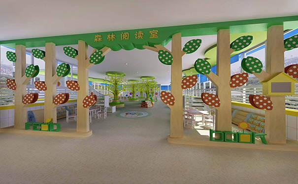 成都幼儿园设计装修公司对幼儿园教室的设计理念2