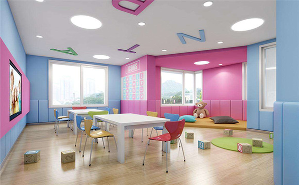 幼儿园专业装修设计公司浅谈空间布局中的好方法1