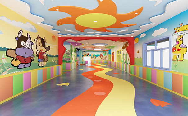 高档幼儿园装修设计公司是如何将幼儿园打造出高大上的感觉1