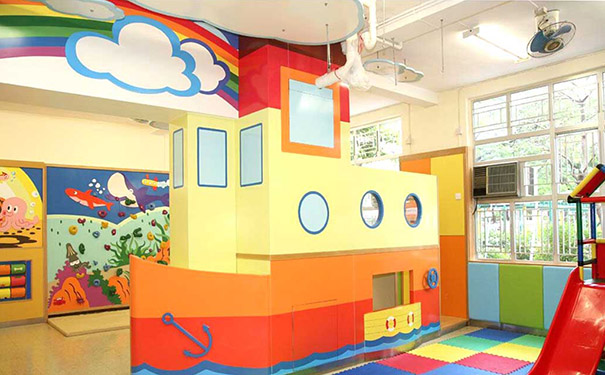 原来成都专业幼儿园设计公司都是这样装修幼儿园大厅的呀1