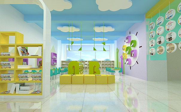 成都幼儿园设计公司浅谈合理的风格设计更能符合孩子们的需求2