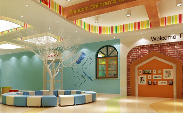 幼儿园室内设计装修适合使用哪种形式2