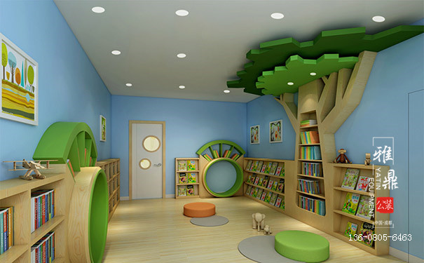 幼儿园专业装修公司对室内环境如何设计才能体现最大价值2