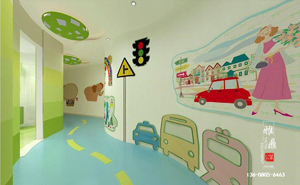 空间设计幼儿园能让孩子的生活更有保障1