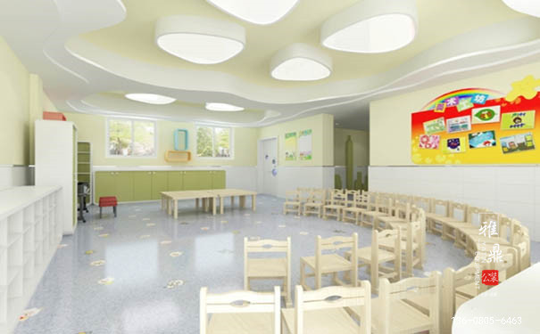 高端幼儿园装修设计哪家好成都高端幼儿园大厅的设计分析2