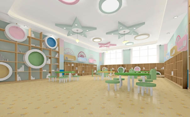 成都装修设计幼儿园哪家好要遵循幼儿园室内外建设布局的原则2