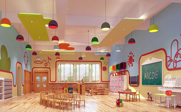 设计幼儿园装修公司浅谈幼儿园在布局中要注重的地方1
