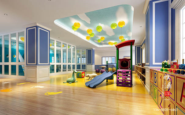 成都幼儿园装修设计公司哪家好风格独特的装修设计孩子会喜欢吗1