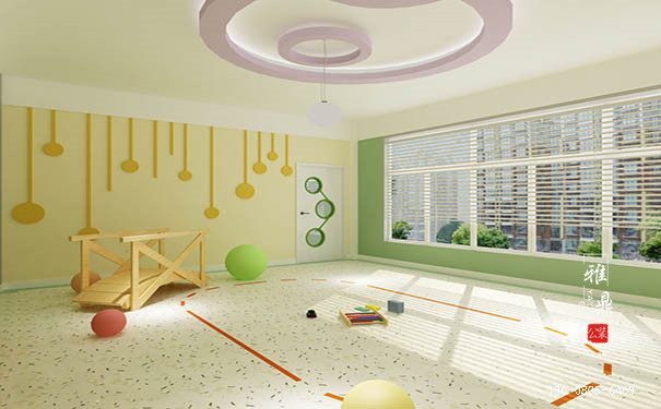 成都幼儿园装修设计公司哪家好风格独特的装修设计孩子会喜欢吗2