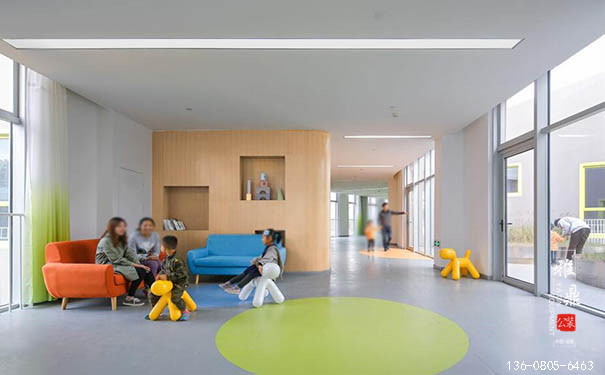 幼儿园室内设计公司浅淡适合幼儿园使用的装修色彩2