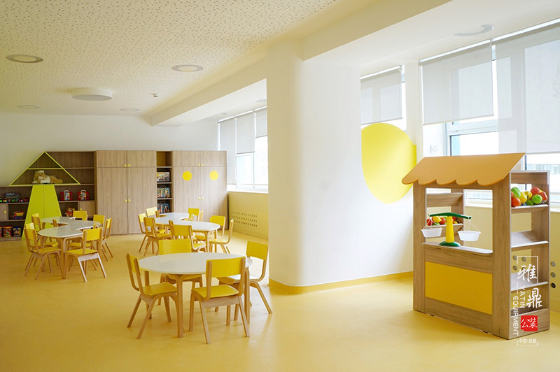 艺术幼儿园装修设计中的氛围灯光占据重要位置1