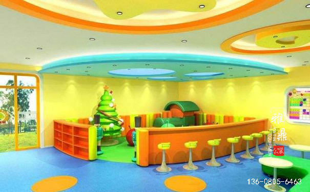 室内幼儿园设计对水管走向的布置方法1