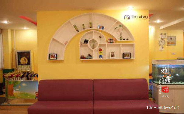 幼儿园图书馆装修是为了给孩子一个健康的学习环境1