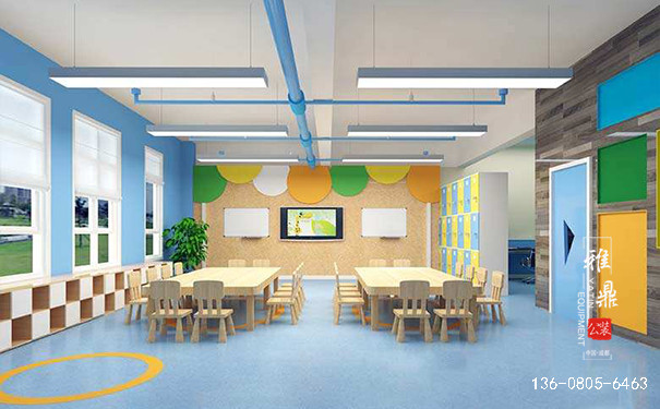 好的幼儿园装修公司是怎样来设计墙面的2