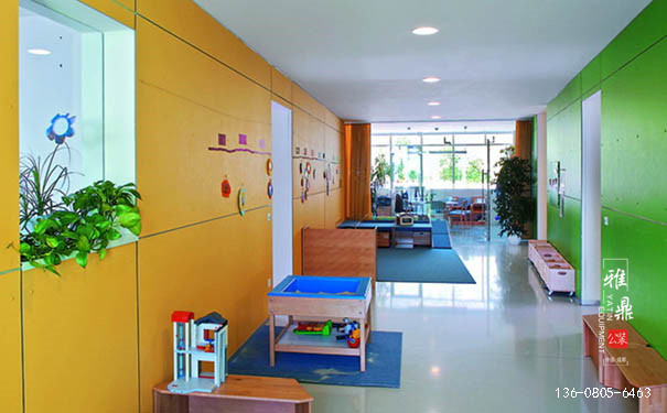 成都幼儿园装修用合理的布局来为孩子打造健康空间1